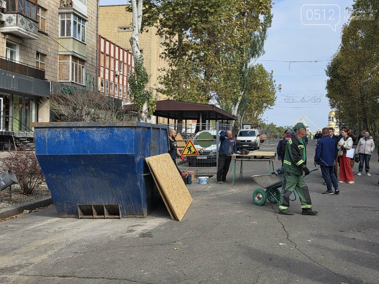 Последствия атаки по Николаеву