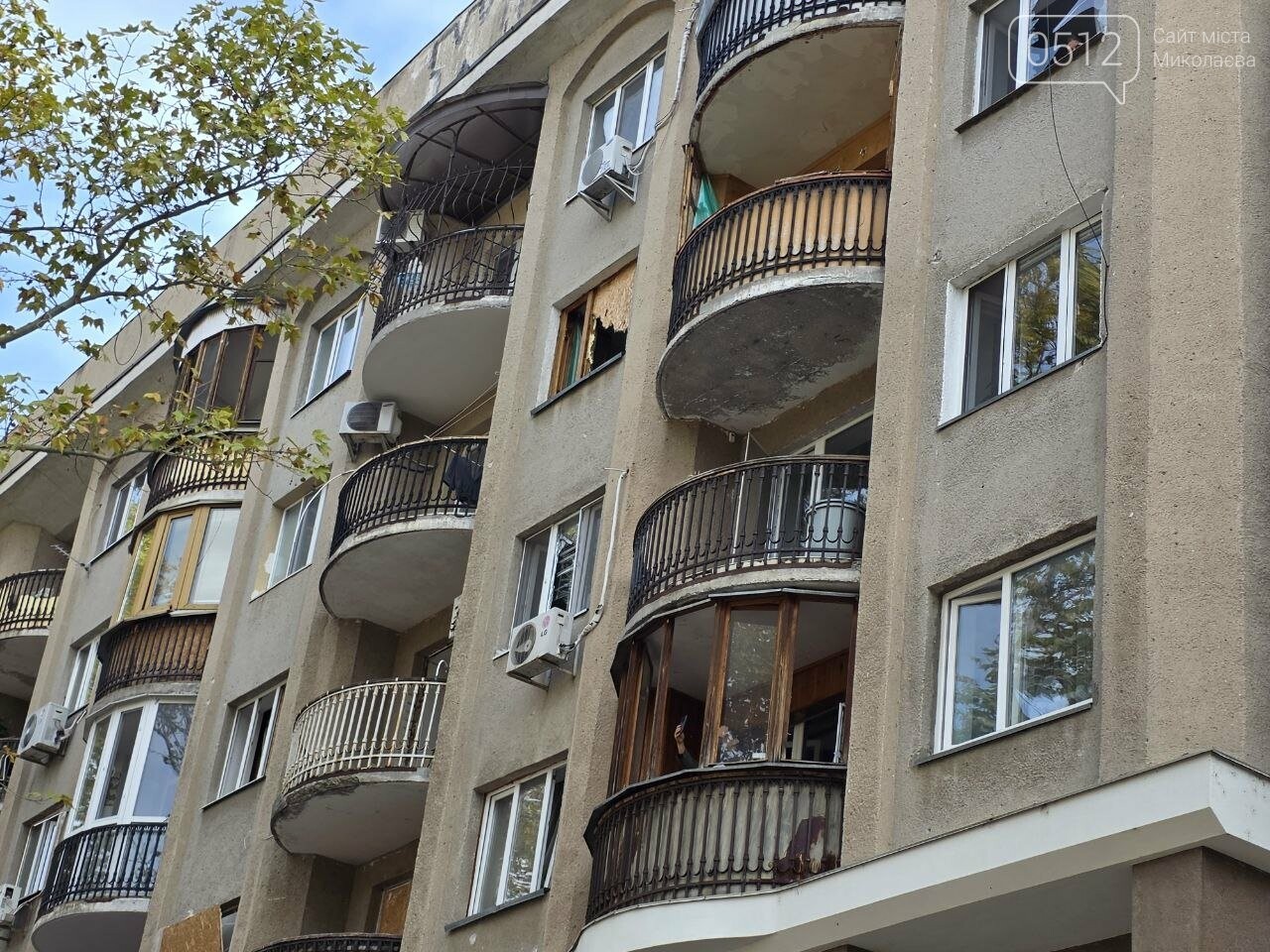 Последствия атаки по Николаеву