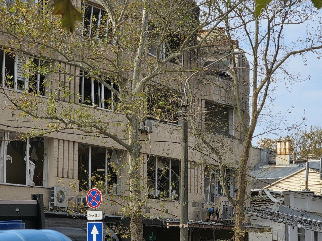Последствия атаки по Николаеву