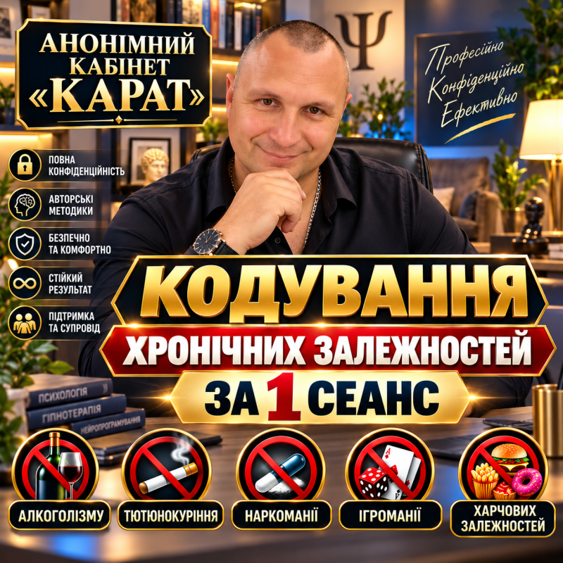 Потужне Лікування Хронічних Залежностей 