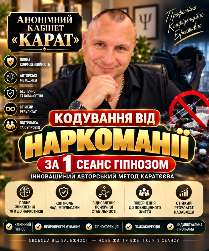 Потужне Лікування Хронічних Залежностей - Изображение 1