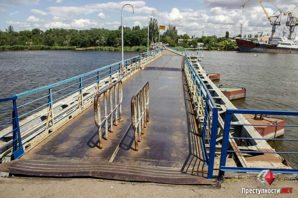 Бийск понтонный мост фото