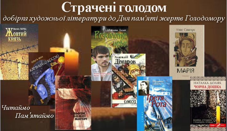 Книги о Голодоморе