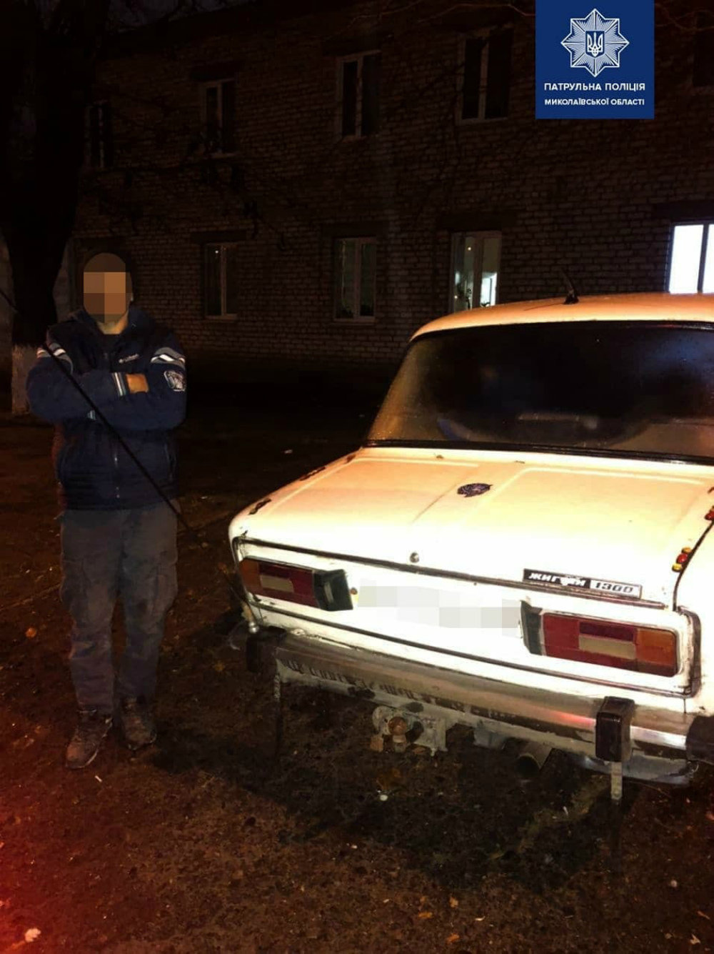 В Николаеве задержали пьяного водителя В Николаеве задержали пьяного водителя