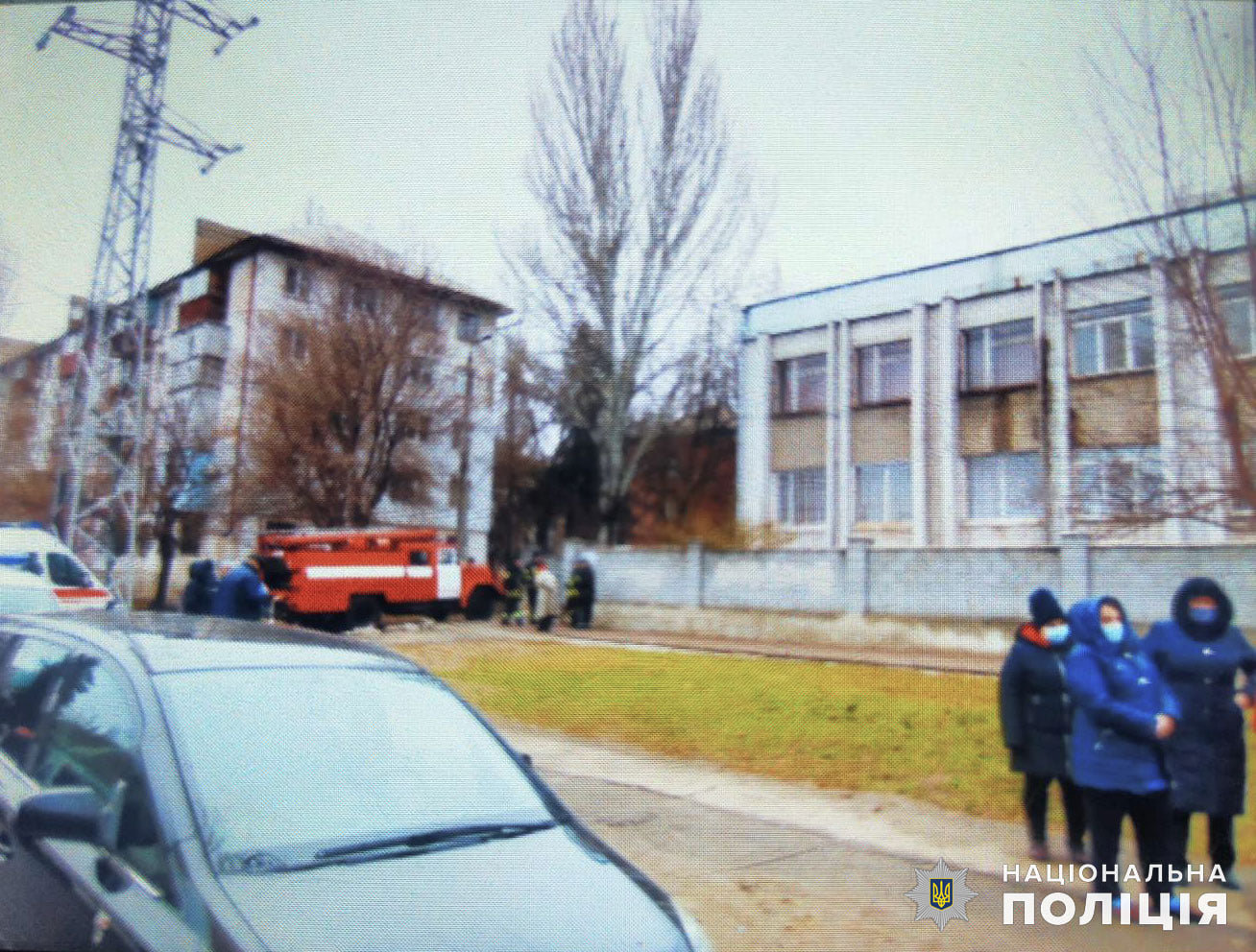 Взрыв школы в Николаеве