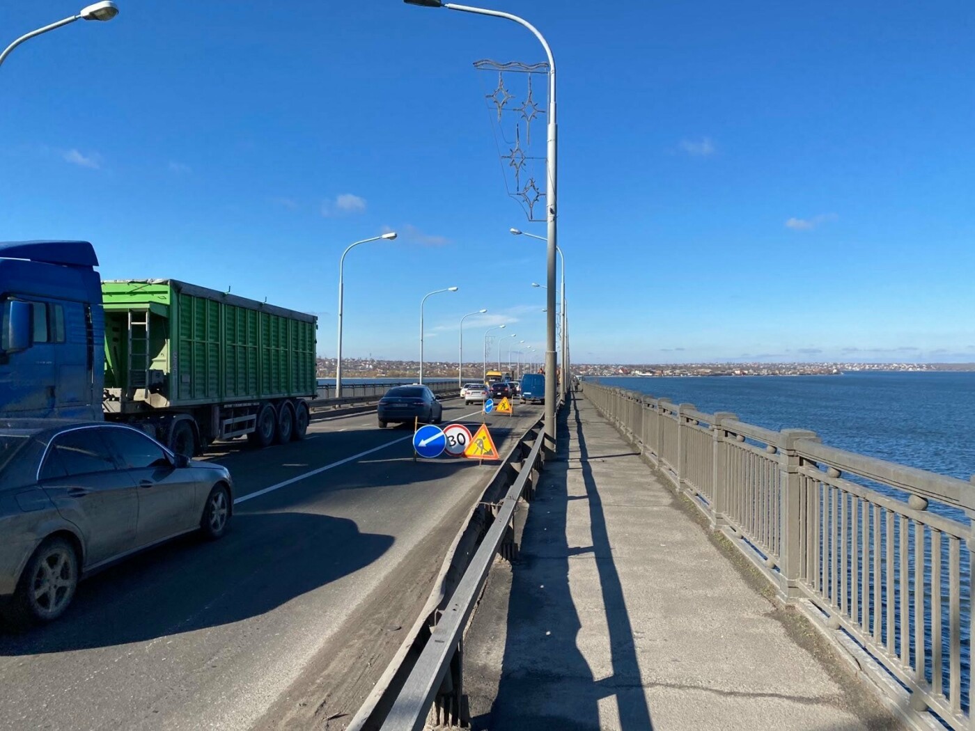 В Николаеве начался ремонт Варваровского моста: движение затруднено, - ФОТО, фото-2