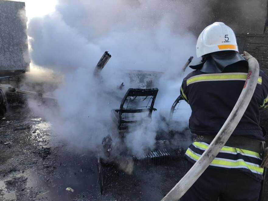 В Николаевской области спасатели дважды тушили пожар