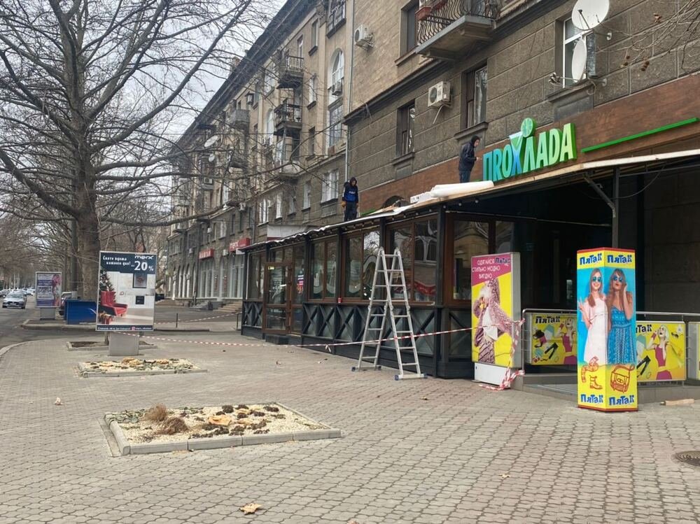 Утепление "летника" кафе "Прохлада" Утепление "летника" кафе "Прохлада"