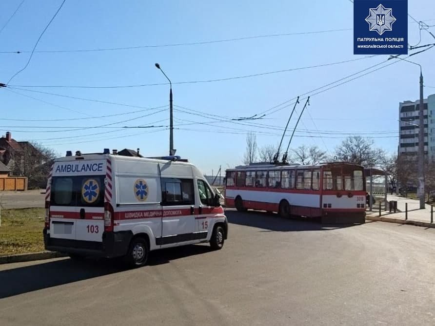 В Николаеве задержали подозреваемого в избиении водителя троллейбуса