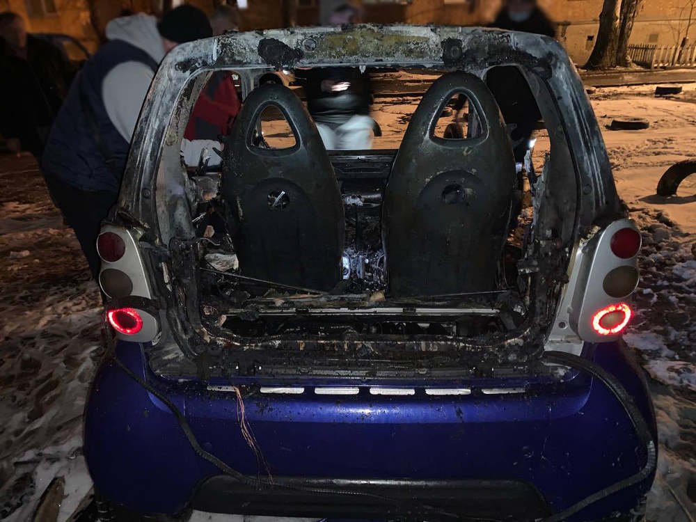 Пожар авто Пожар авто