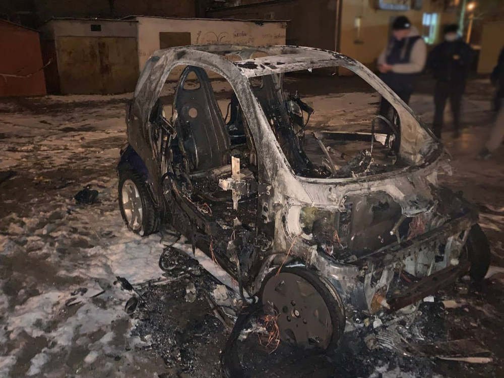 Пожар авто Пожар авто