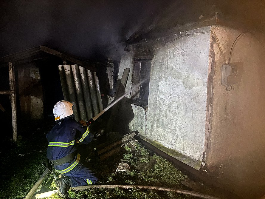 На Николаевщине во время пожара погибло два человека