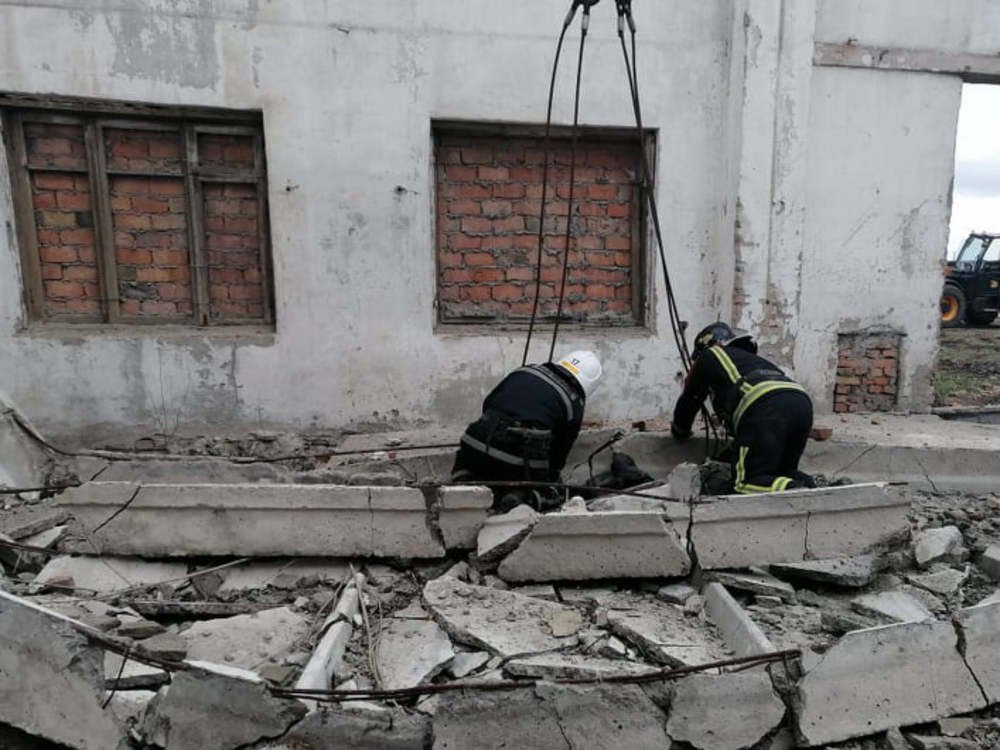 Под обвалом погиб парень