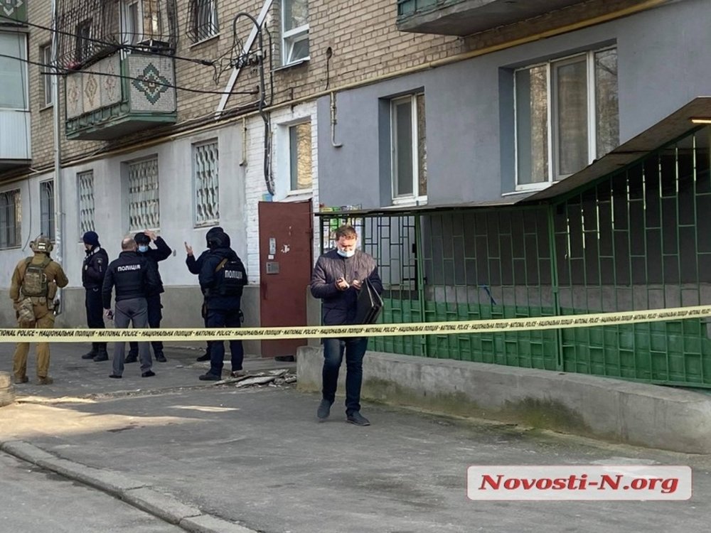 Полицейская спец-операция в Николаеве