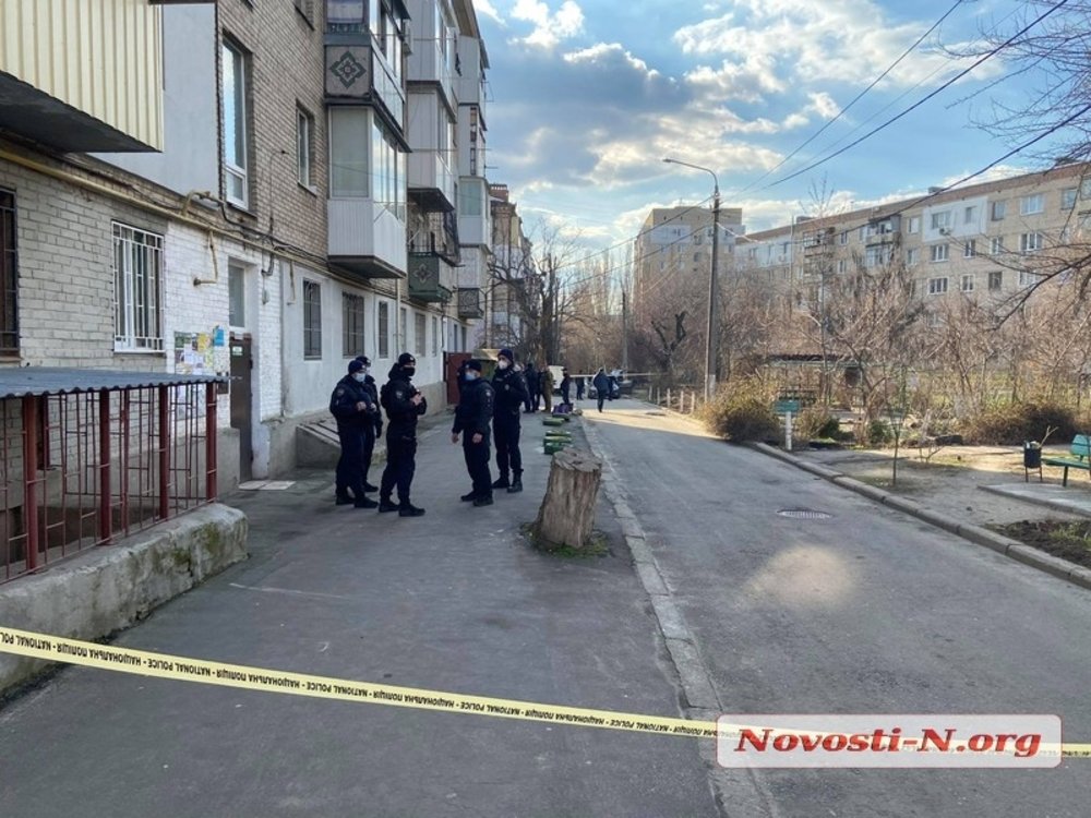Полицейская спец-операция в Николаеве