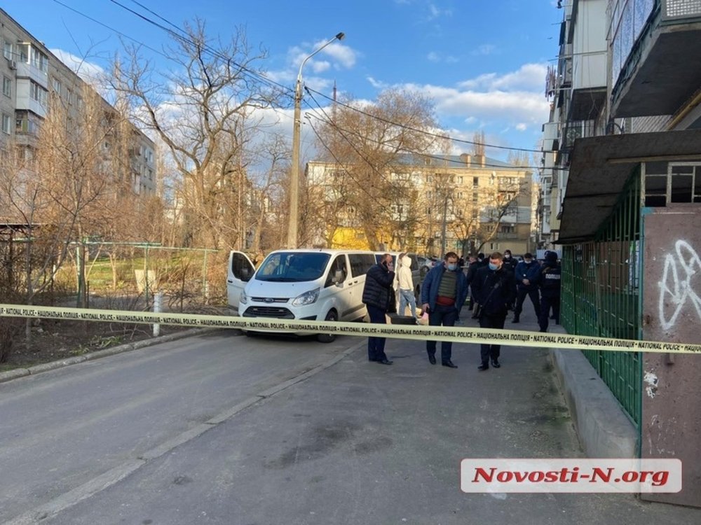 Полицейская спец-операция в Николаеве
