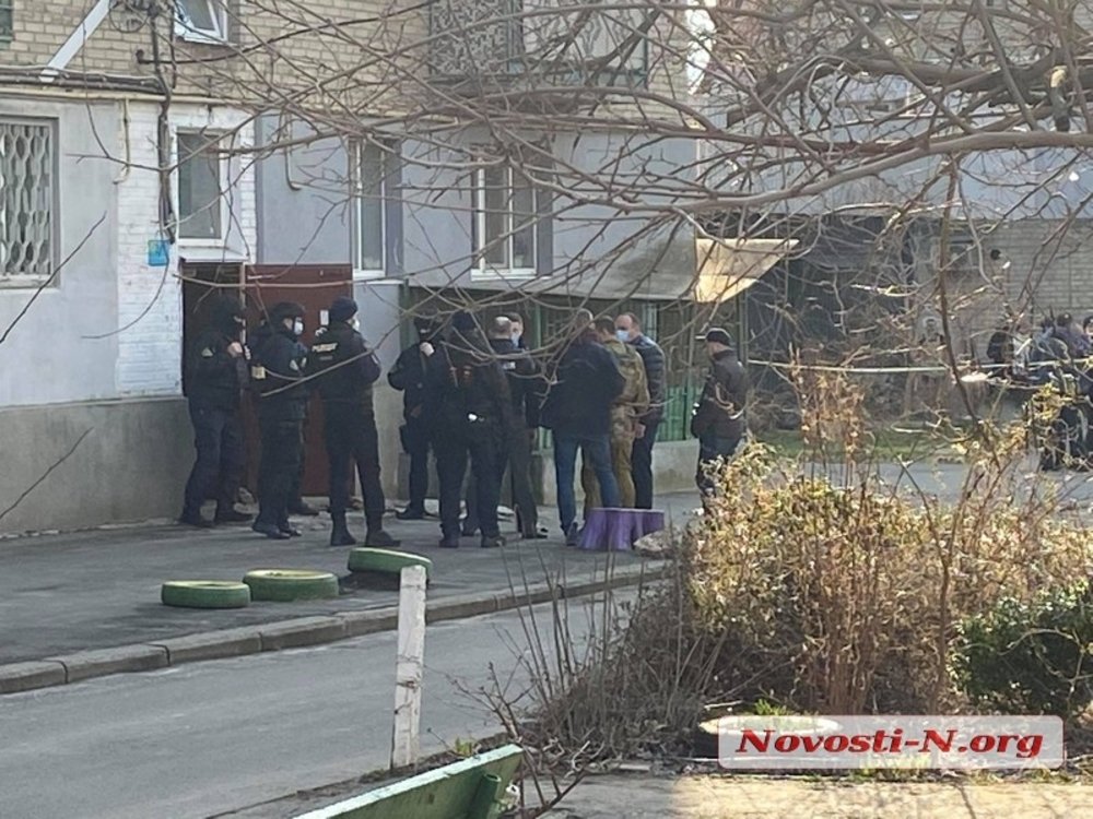 Полицейская спец-операция в Николаеве