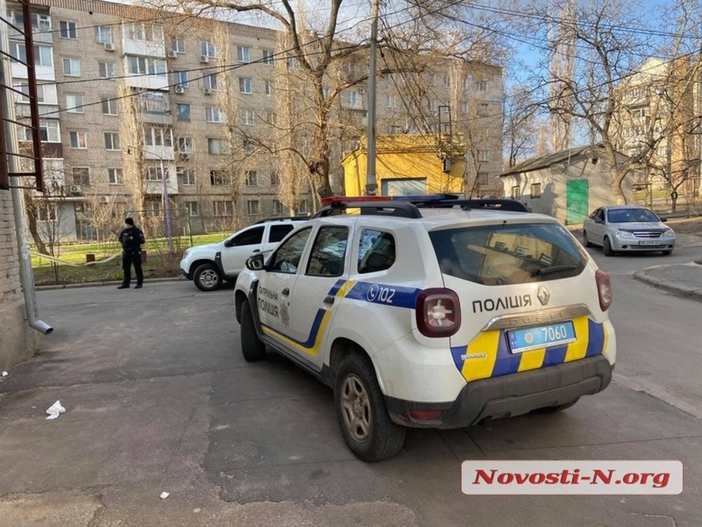 Полицейская спец-операция в Николаеве