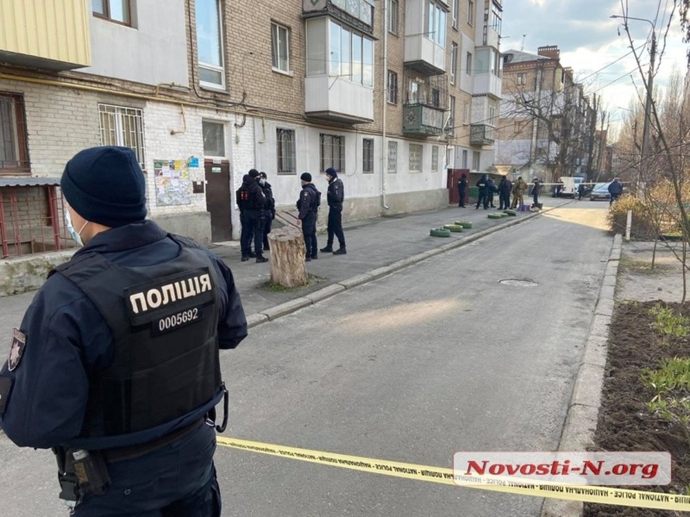 Полицейская спец-операция в Николаеве