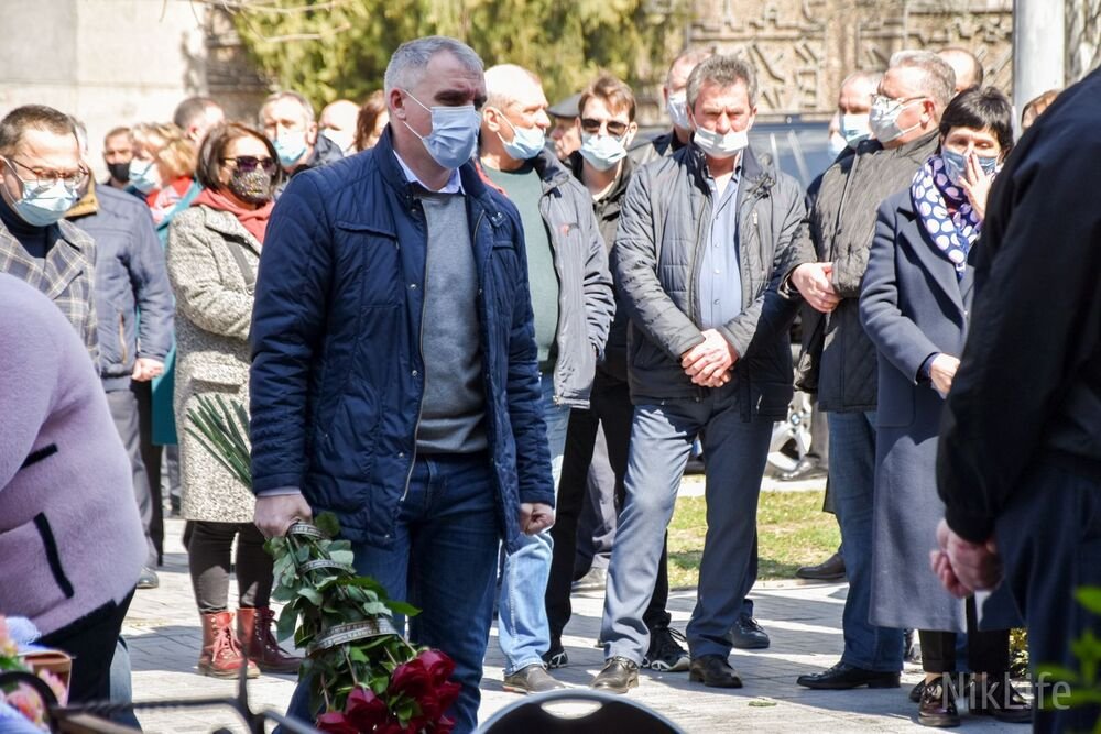 В Николаеве простились с Владимиром Михайловым