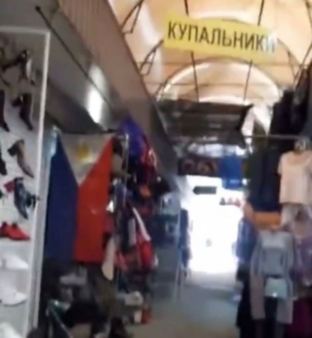 В Николаеве, не взирая на карантин, продолжает работать рынок