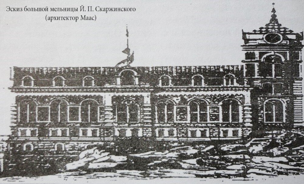 Водяная мельница в Мигеи