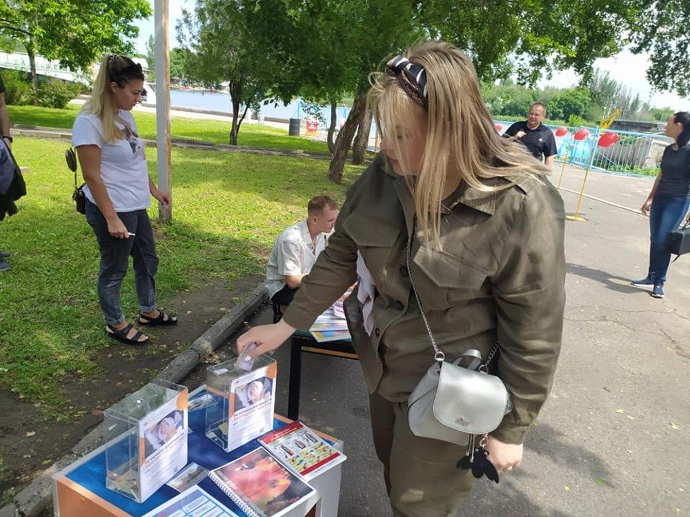 Акция спасателей в Николаеве