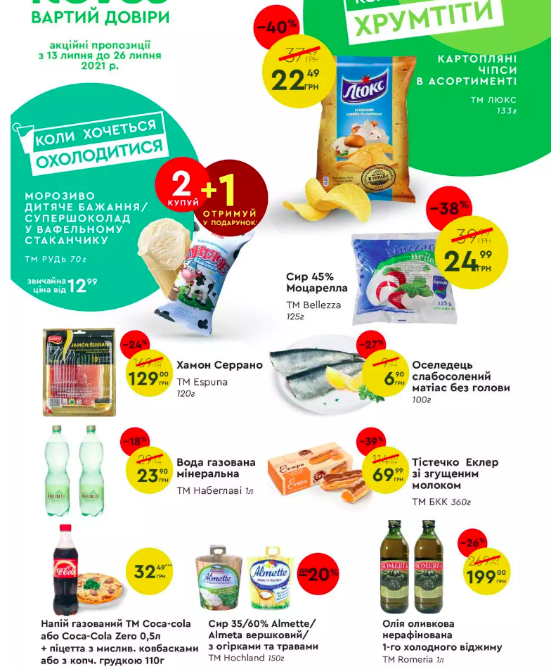Скидки в Супермаркете