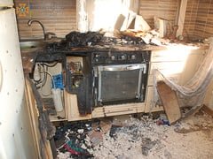 В Николаеве подожгли квартиру в 