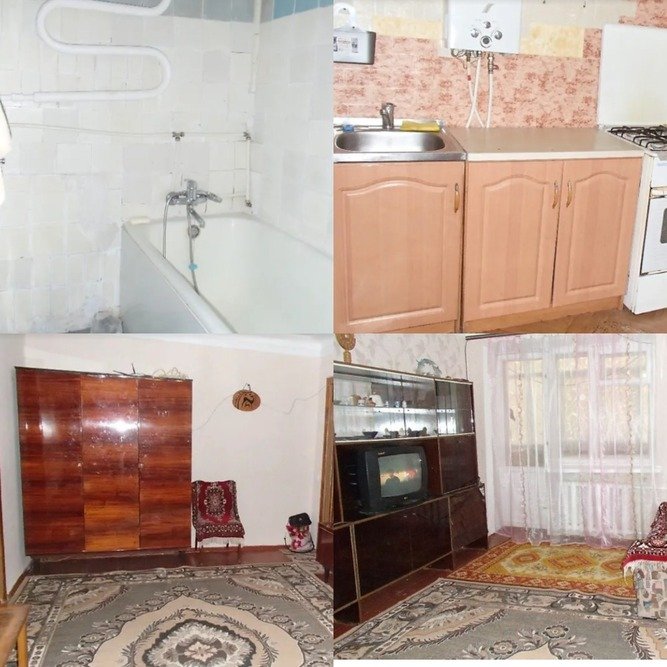 Двухкомнатная квартира за 3 800 гривен