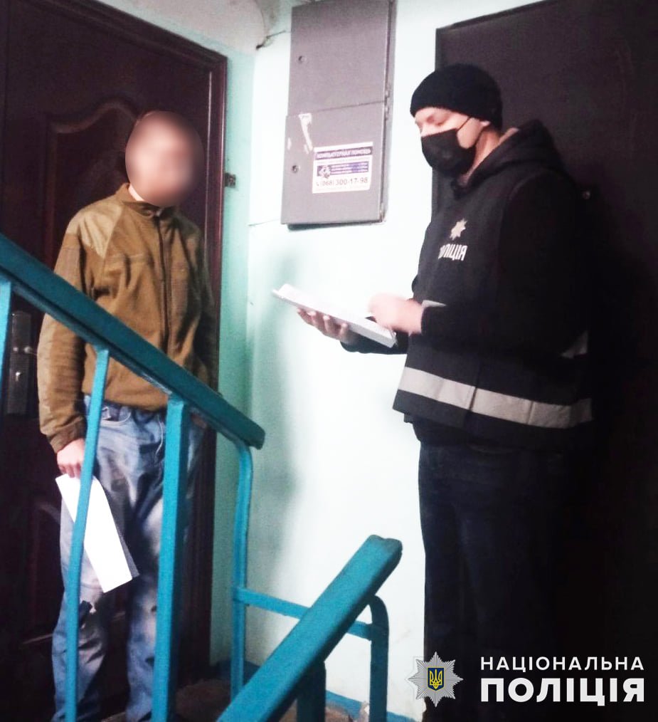 Задержание в Николаевской облласти