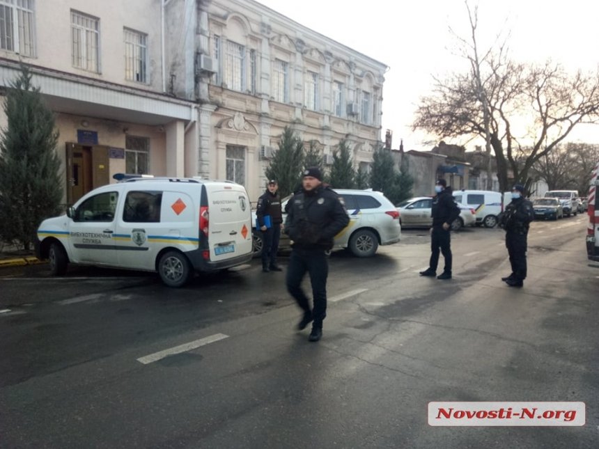 В Николаеве сообщили о заминировании Заводского суда, - ФОТО