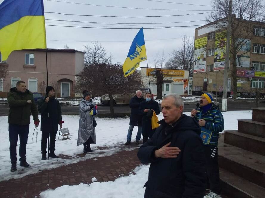 В Николаеве почтили память Героев Крут В Николаеве почтили память Героев Крут