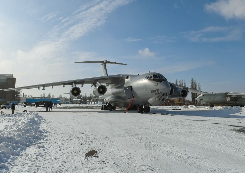 Ил-78 ВВС Пакистана отремонтированный в Николаеве
