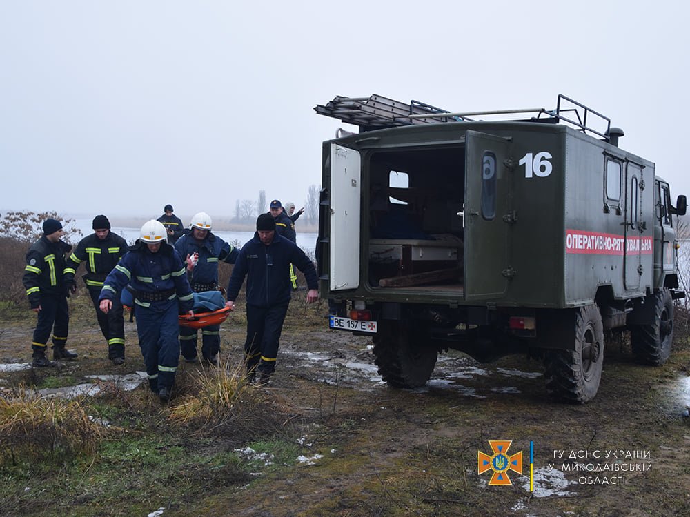 спасли мужчину в Николаеве