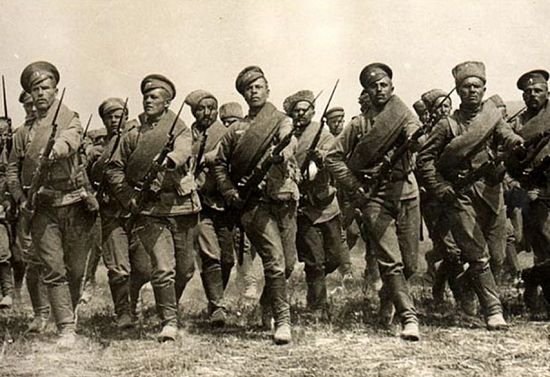 Пехота в Первой мировой войне