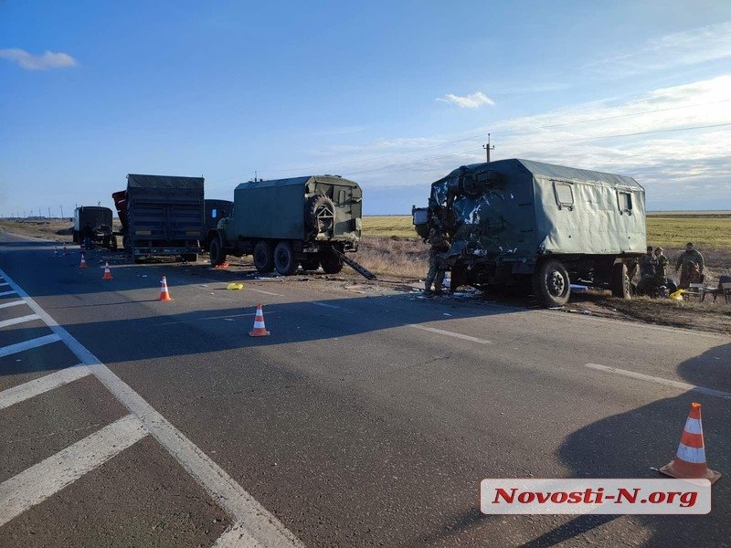 ДТП на трассе Николаев-Херсон