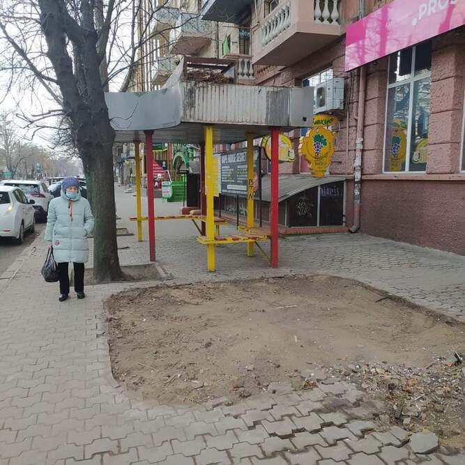 Демонтаж МАФов в Николаеве