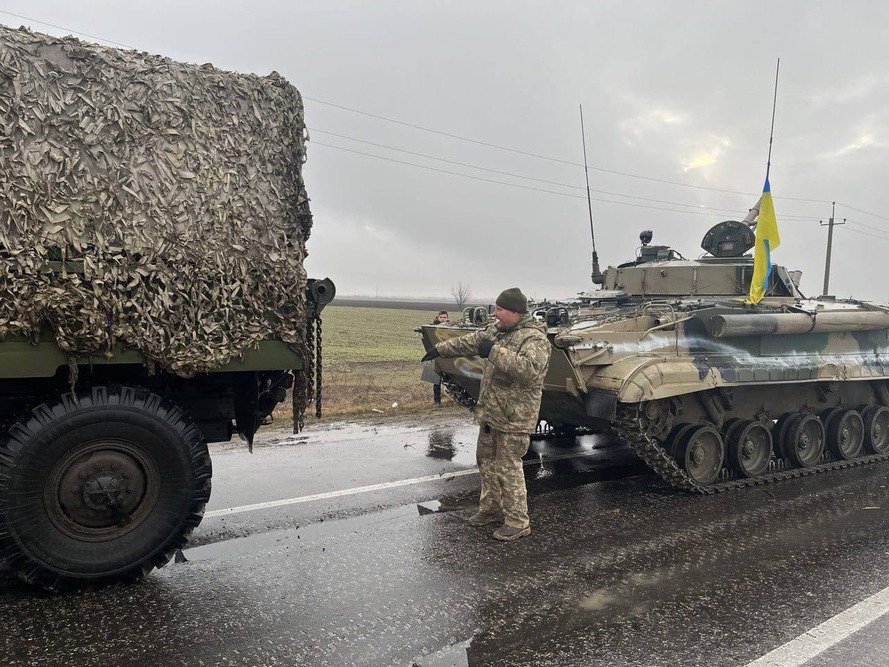 російська захоплена бандрівцями техніка