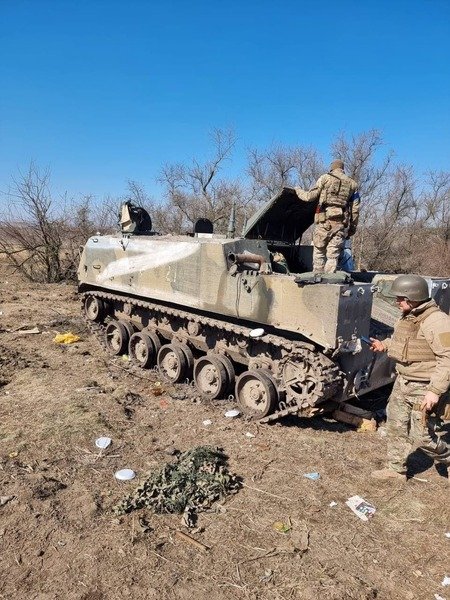 кинута техніка окупантів