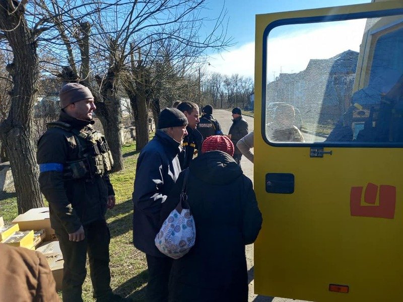 евакуація звільнених сіл