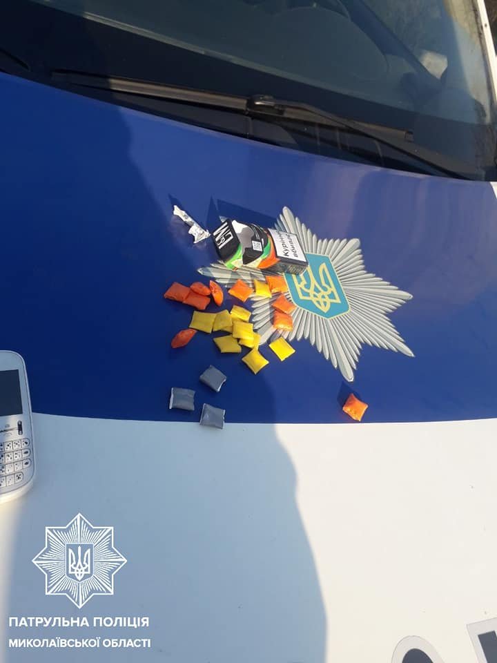 патрульні виявили закладчиків