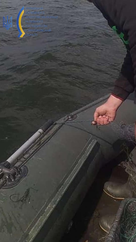 В одному із районів Миколаєва під час рейду рибоохорона виявила заборонені сітки, - ФОТО, ВІДЕО