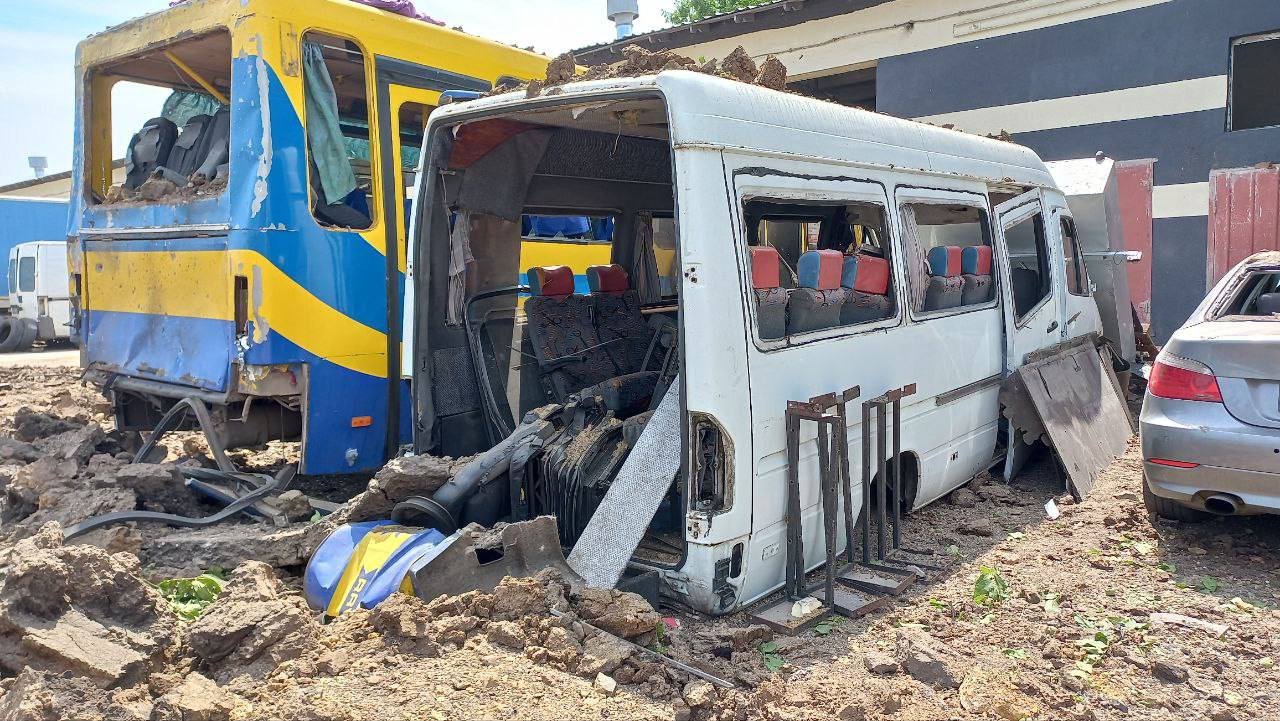 наслідки ранкових обстрілів по миколаєву