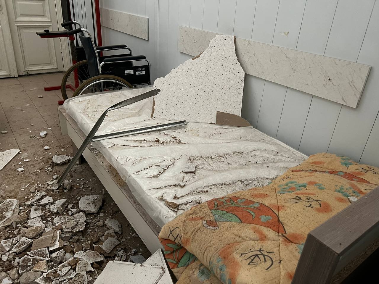 Пошкоджені лікарні в Миколаєві