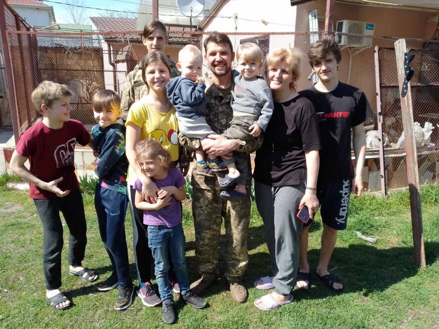 родина Анатолія Кінєва