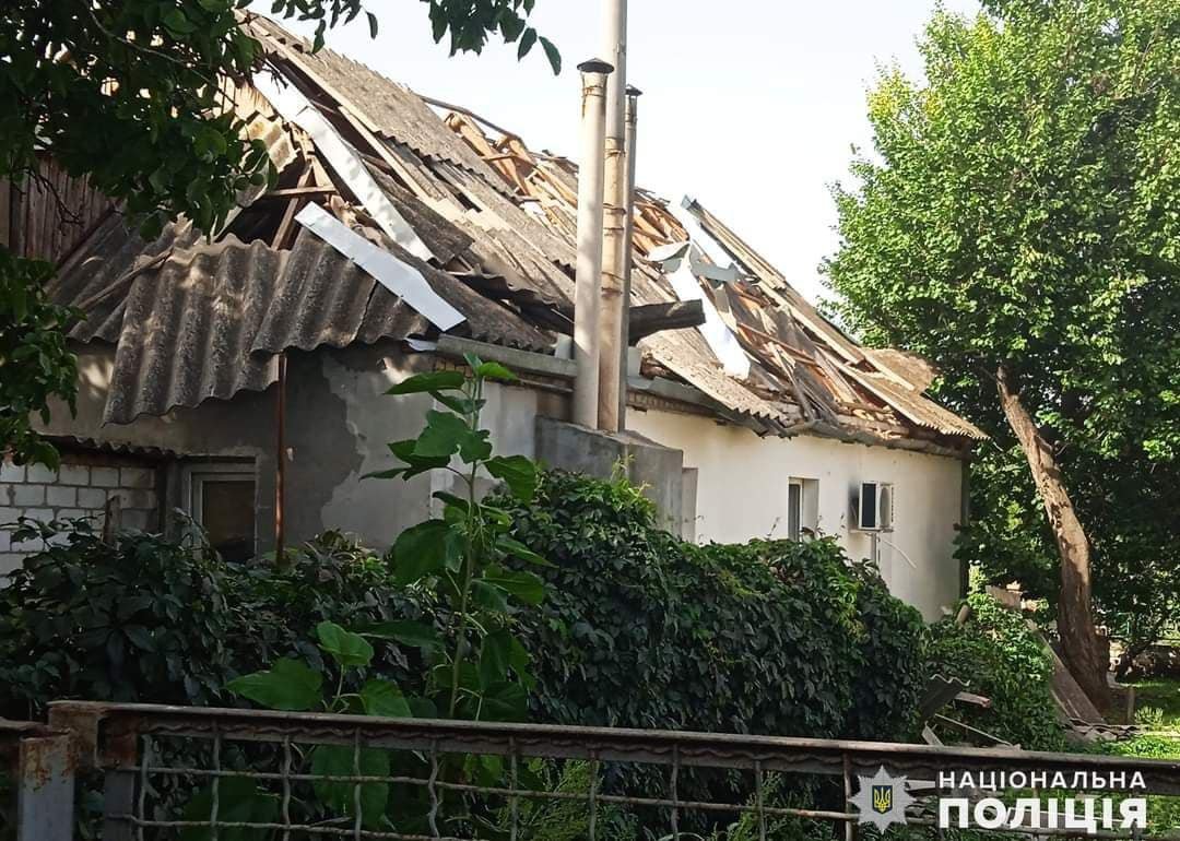 На Миколаївщині  поліція фіксує наслідки ворожих атак