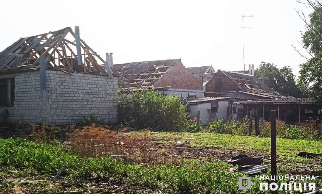 На Миколаївщині  поліція фіксує наслідки ворожих атак