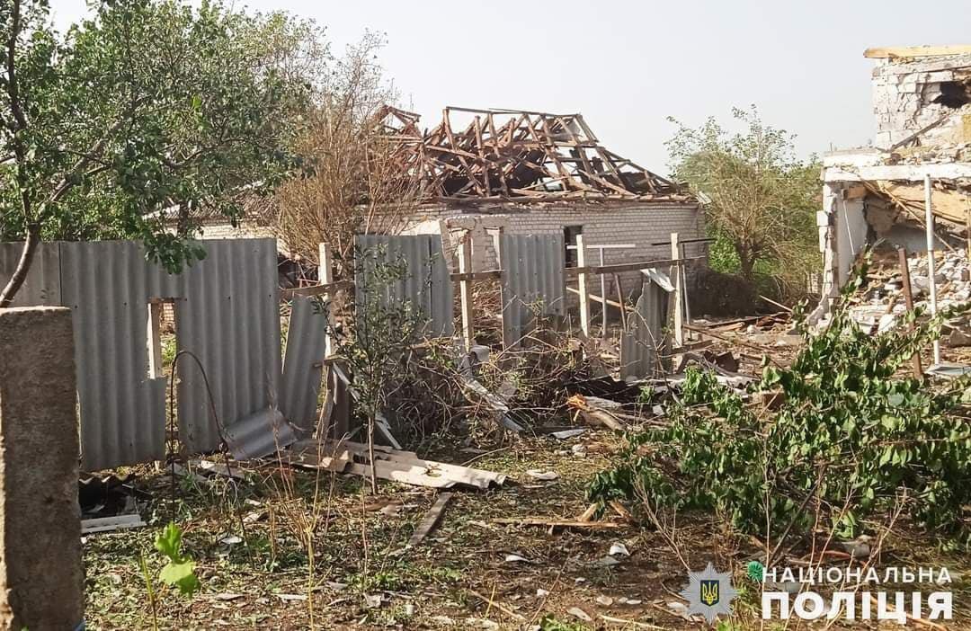 На Миколаївщині  поліція фіксує наслідки ворожих атак