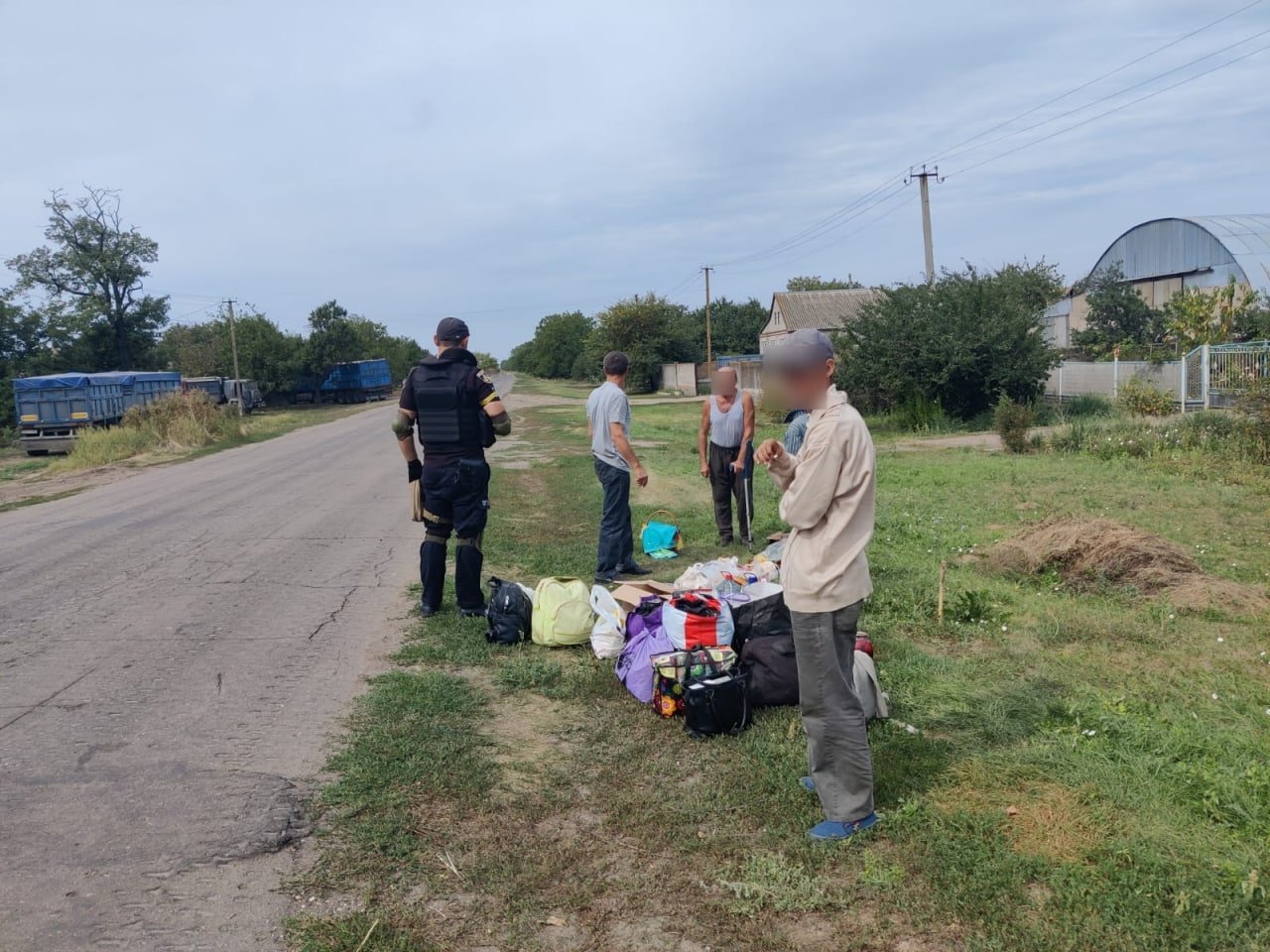 Люди, які вийшли з окупованої Херсонщини